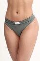 Tommy Hilfiger stringi dzianina zielony UW0UW04812