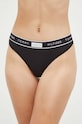 Tommy Hilfiger stringi dzianina czarny UW0UW04812