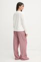 Tommy Hilfiger pijama UW0UW04853 burgundia AW24