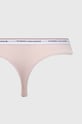 Tanga Tommy Hilfiger 3-pack UW0UW04894 růžová