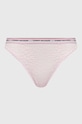 Одяг Стринги Tommy Hilfiger 3-pack UW0UW04896 червоний