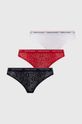 Tange Tommy Hilfiger 3-pack pletivo šarena UW0UW04896