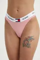 ροζ Σλιπ Tommy Jeans Γυναικεία