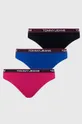 πολύχρωμο Σλιπ Tommy Jeans 3-pack Γυναικεία
