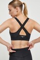 Mizuno reggiseno sportivo semplice nero J2GAA211