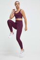 Športová podprsenka P.E Nation Backcheck 233C374 burgundské AW23