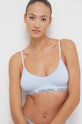 Calvin Klein Underwear biustonosz dzianina niebieski 000QF7093E
