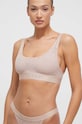 Бюстгальтер Calvin Klein Underwear бежевый 000QF7340E