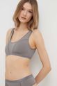 Podprsenka Calvin Klein Underwear bez kostíc sivá 000QF7429E