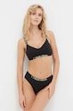 Podprsenka Calvin Klein Underwear bez kostíc čierna 000QF7697E