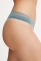 Brazílske nohavičky Calvin Klein Underwear 000QF6307E modrá AW24