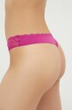Calvin Klein Underwear stringi 000QF6397E fioletowy SS24