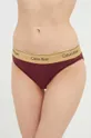 Calvin Klein Underwear bugyi burgundia