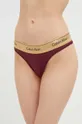 μπορντό Brazilian στρινγκ Calvin Klein Underwear Γυναικεία