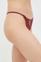 Tangá Calvin Klein Underwear 000QF7502E burgundské AW23