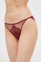 Calvin Klein Underwear figi koronka bordowy 000QF7503E
