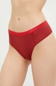 piros Calvin Klein Underwear melltartó és tanga szett