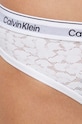 Odzież Calvin Klein Underwear stringi 000QD5051E biały