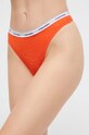 Стринги Calvin Klein Underwear гладкий оранжевый 000QD5051E