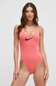 Ολόσωμο μαγιό Nike μαλακό ροζ NESSD299