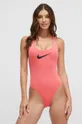 różowy Nike jednoczęściowy strój kąpielowy Damski