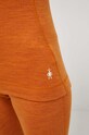 Smartwool longsleeve funkcyjny Classic Thermal Merino SW016370 pomarańczowy