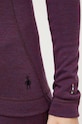 Smartwool longsleeve funcțional Classic Thermal Merino violet SW016370