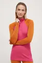 ροζ Λειτουργικό μακρυμάνικο πουκάμισο Smartwool Classic Thermal Merino Γυναικεία