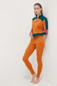 Funkcionalna majica z dolgimi rokavi Smartwool Classic Thermal Merino oranžna