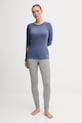 Smartwool longsleeve funkcyjny Classic All-Season Merino SW016913 niebieski AW25
