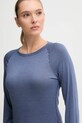 Smartwool longsleeve funkcyjny Classic All-Season Merino niebieski SW016913