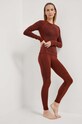 Smartwool legginsy funkcyjne Intraknit Active SW012793 brązowy AW23