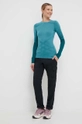 Smartwool longsleeve funkcyjny Intraknit Thermal Merino turkusowy