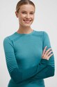 Smartwool longsleeve funkcyjny Intraknit Thermal Merino turkusowy SW016412