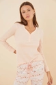 women'secret longsleeve de pijama Mix & Match munte bej 3276605