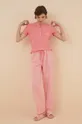 ροζ Βαμβακερές πιτζάμες women'secret DAILY LOBBY Γυναικεία