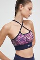 Športová podprsenka Reebok Modern Safari bez kostíc tmavomodrá 100037690