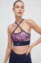 Športová podprsenka Reebok Modern Safari tmavomodrá 100037690