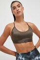 Športová podprsenka Reebok Lux bez kostíc hnedá 100036221