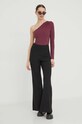 Abercrombie & Fitch body KI140.3569.500 fioletowy AW23