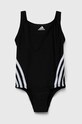 Суцільний дитячий купальник adidas Performance м'яка чорний IB6009