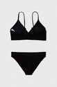 Calvin Klein Jeans dwuczęściowy strój kąpielowy dziecięcy KY0KY00051.9BYX czarny AW23