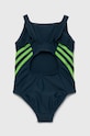 adidas Performance jednoczęściowy strój kąpielowy dziecięcy IA5412 zielony AW23
