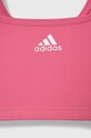 DÍVKA Dvoudílné dětské plavky adidas Performance IB4346 růžová