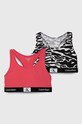 Παιδικό αθλητικό σουτιέν Calvin Klein Underwear 2-pack μαλακό ροζ G80G800633.9BYX