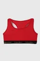 Otroški športni modrček Calvin Klein Underwear 2-pack rdeča