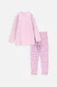 Coccodrillo gyerek pamut pizsama rózsaszín