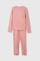 Παιδική πιτζάμα United Colors of Benetton 37YW0P04Y.G.G.SEASONAL ροζ AW23