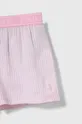 różowy Polo Ralph Lauren piżama dziecięca
