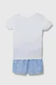 Дитяча піжама Polo Ralph Lauren блакитний